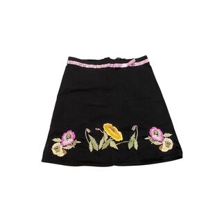 Vintage Rampage Floral Cotton Skirt